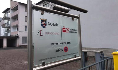 Werbeschilder aus Hanau 14