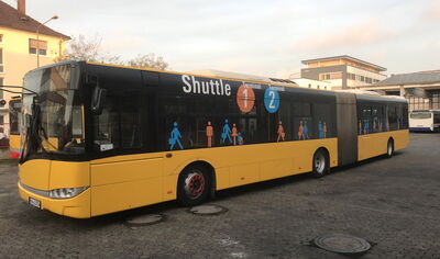 Fahrzeugbeschriftung Busse 16