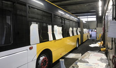Fahrzeugbeschriftung Busse 10
