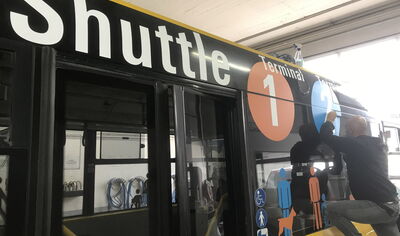 Fahrzeugbeschriftung Busse 20