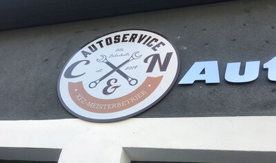 Werbeschilder aus Hanau 5