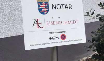 Werbeschilder aus Hanau 15