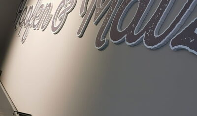 3D-Buchstaben aus Hanau 2