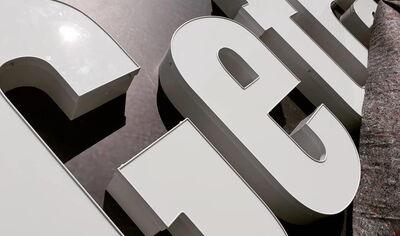 3D-Buchstaben aus Hanau 1
