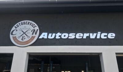 Werbeschilder aus Hanau 10